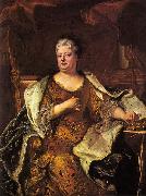 Hyacinthe Rigaud Duchess of Orleans oil on canvas